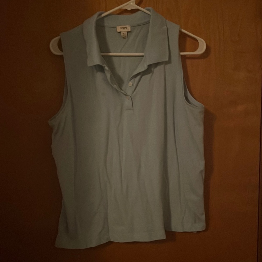Blue tank